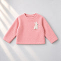 Pink Bunny Fleece Set top by Anaario