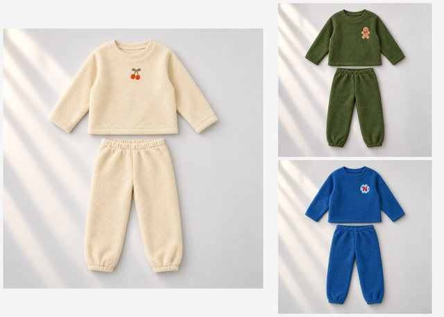 Fleece Set Combo by Anaario – winter cotton fleece