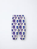 Blue Purple Lion Jogger Set flat lay by Anaario