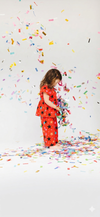 Multi-Coloured stars Co-ord Set