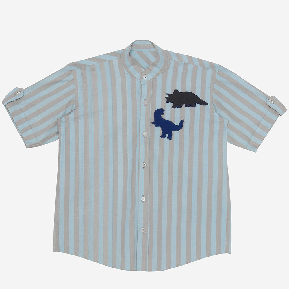 Blue and grey stripes- Classique Shirt 2024