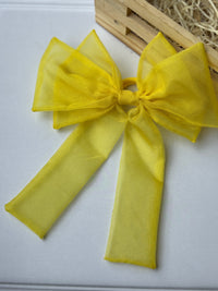 Sunshine Bow Hair Tie