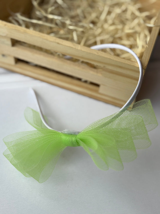 Green Bow Hairband