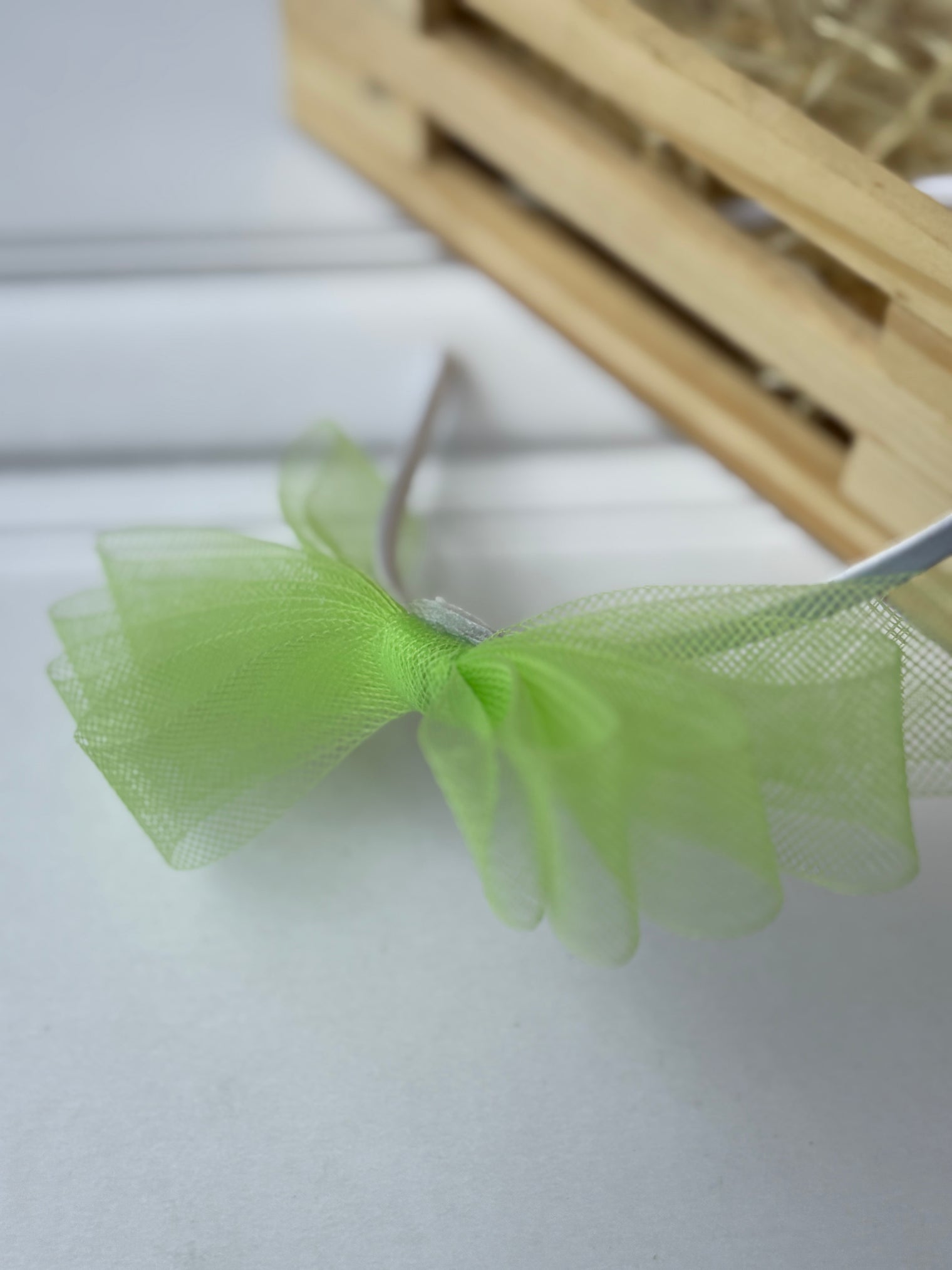 Green Bow Hairband