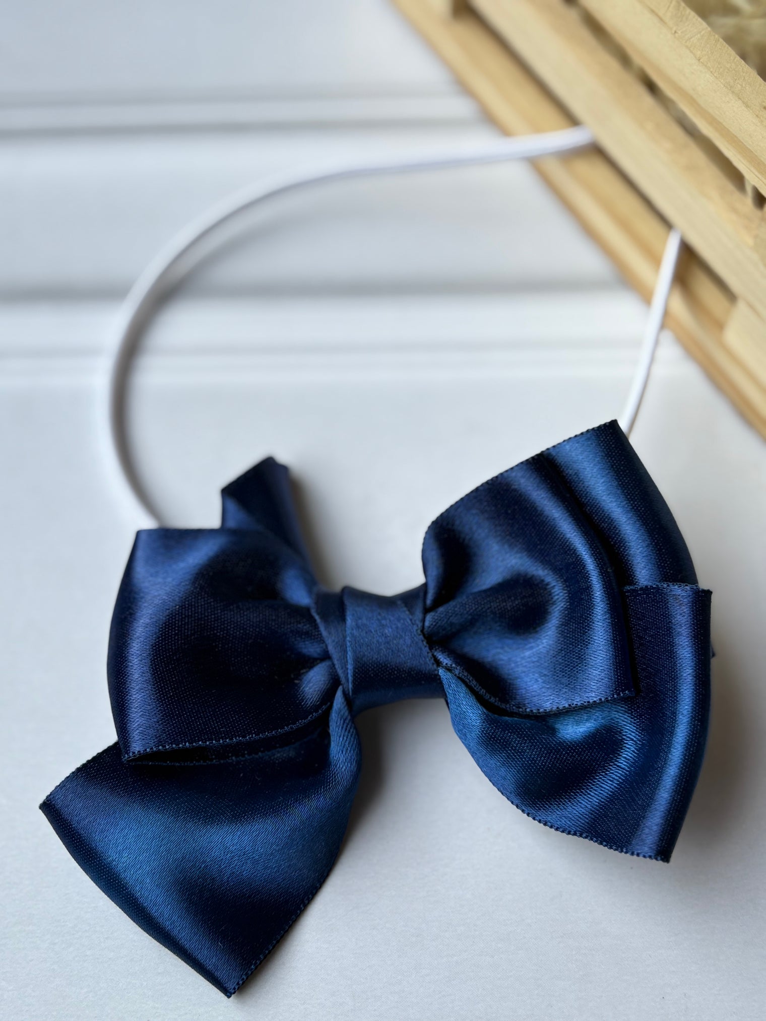 Royal Glow Bow Headband