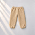 Beige Pac-Man Fleece Set bottoms by Anaario