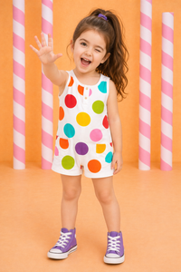 The Rainbow Pop Romper