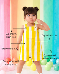 The Lemonade Stripe Romper