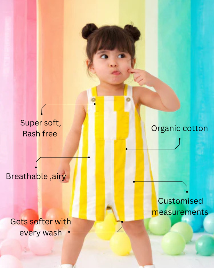 The Lemonade Stripe Romper