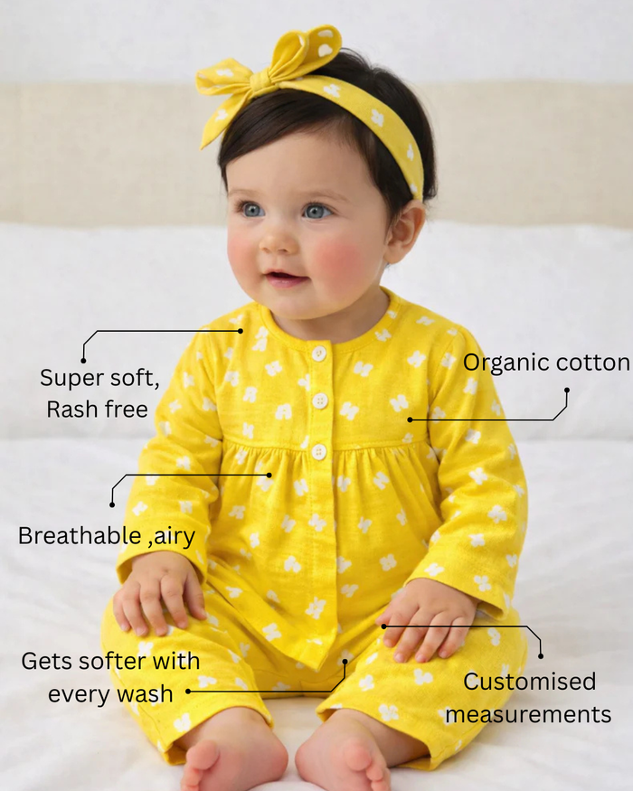 Yellow alphabets Set