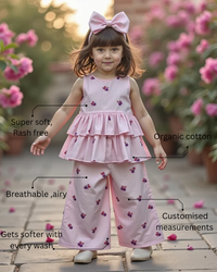 Pink Petal Co-ord Set