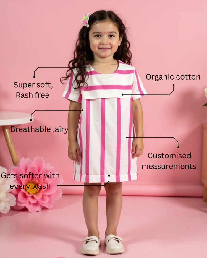 Candy Stripe Sailor Dress