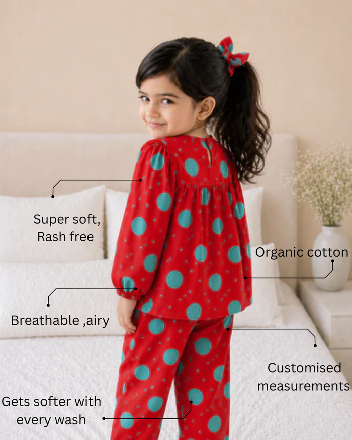 Dotty Dreams Night Suit