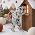 IYKYK Hooded Jogger Set on boy by Anaario – winter kidswear