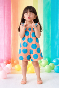 The Peaches & Pop Romper