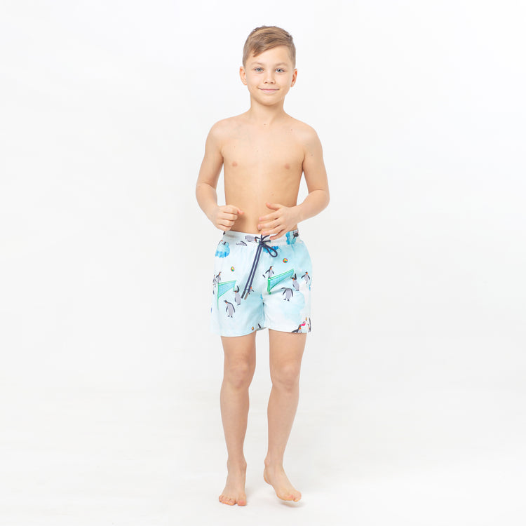 Tropic Classique Co-ord Set (Penguins Playtime)