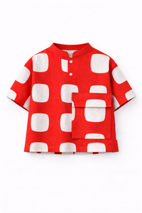 Red Rhythm Pocket Co-ord Set
