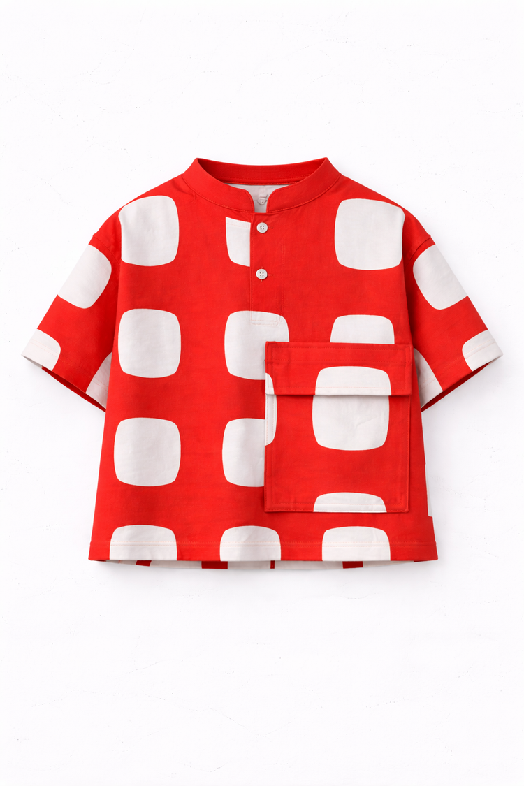 Red Rhythm Pocket Co-ord Set