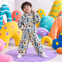 IYKYK Hooded Jogger Set on boy by Anaario – winter kidswear