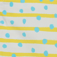 Blue Dots and Yellow Stripes- Night Wear