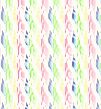 Rainbow Waves Pajama Set - Night Wear