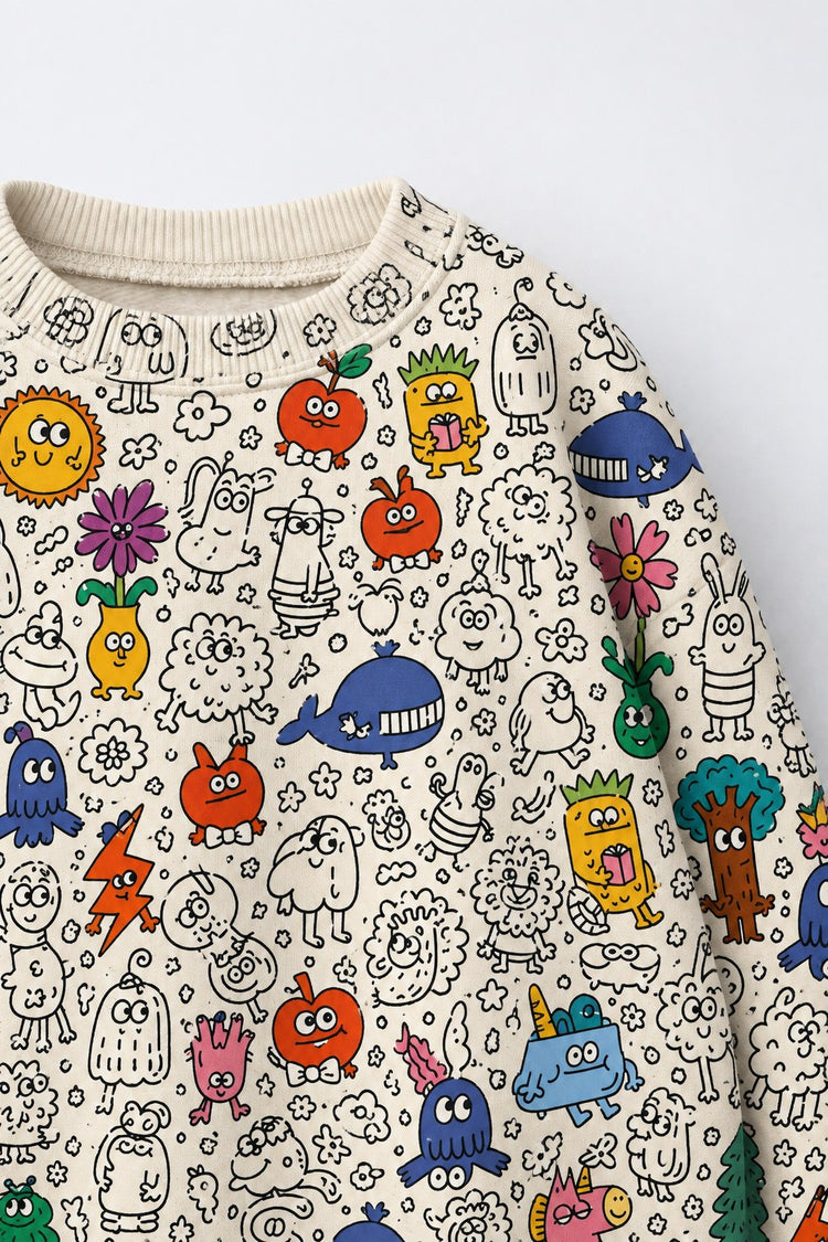 Doodle Jogger Set flat lay by Anaario