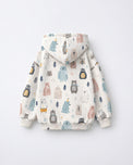 Snow Bear Hooded Barrel Pant Set flat lay by Anaario