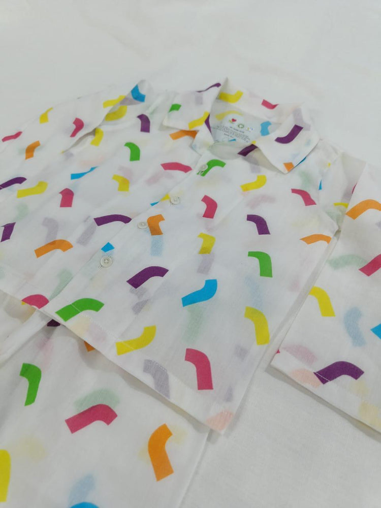 Multicolored wriggly beans Set