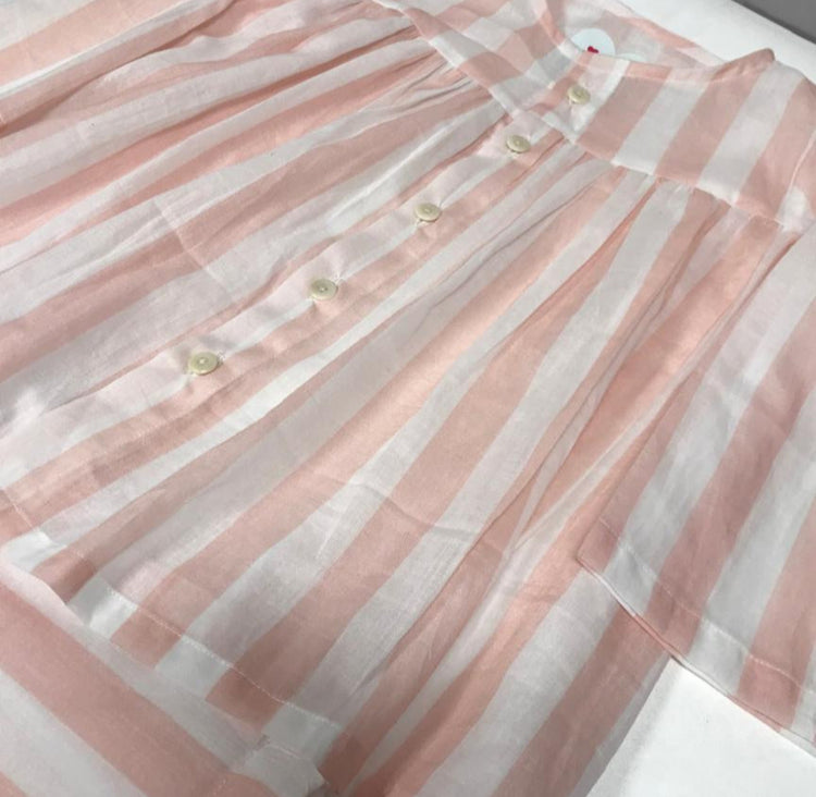 Pink Stripes- Night Wear