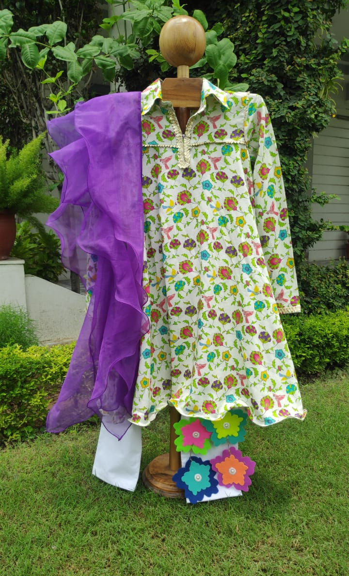 Baag-e-Gul Anarkali Set