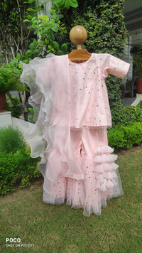 Gulabi Pari Sharara Set