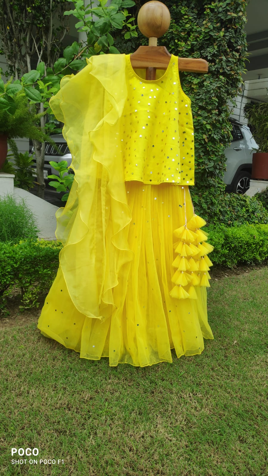 Genda Glow Lehenga Set