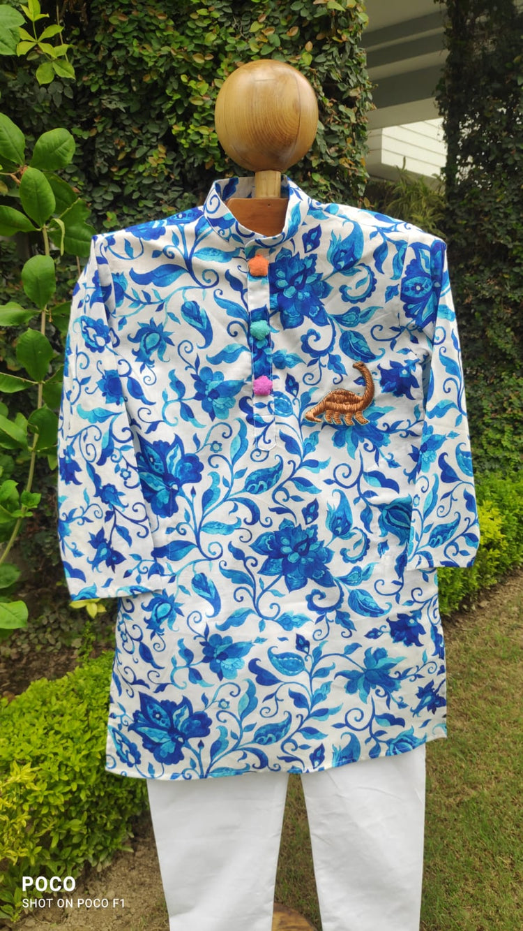 Royal Bloom Kurta Set