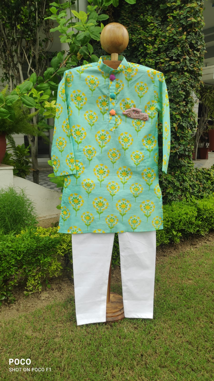 Sunshine Blossom Kurta Set