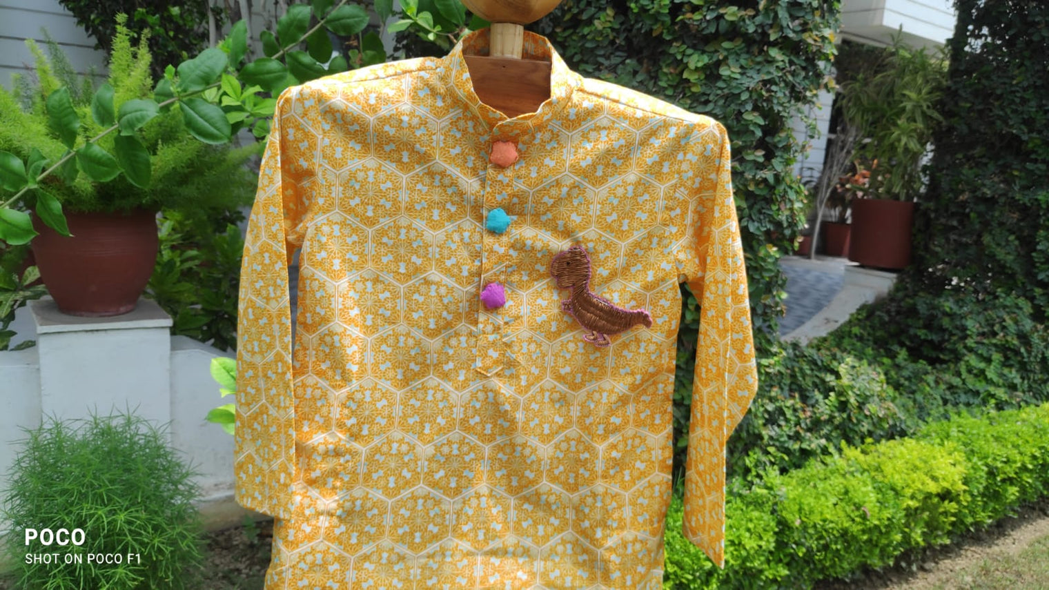 Golden Glow Kurta Set