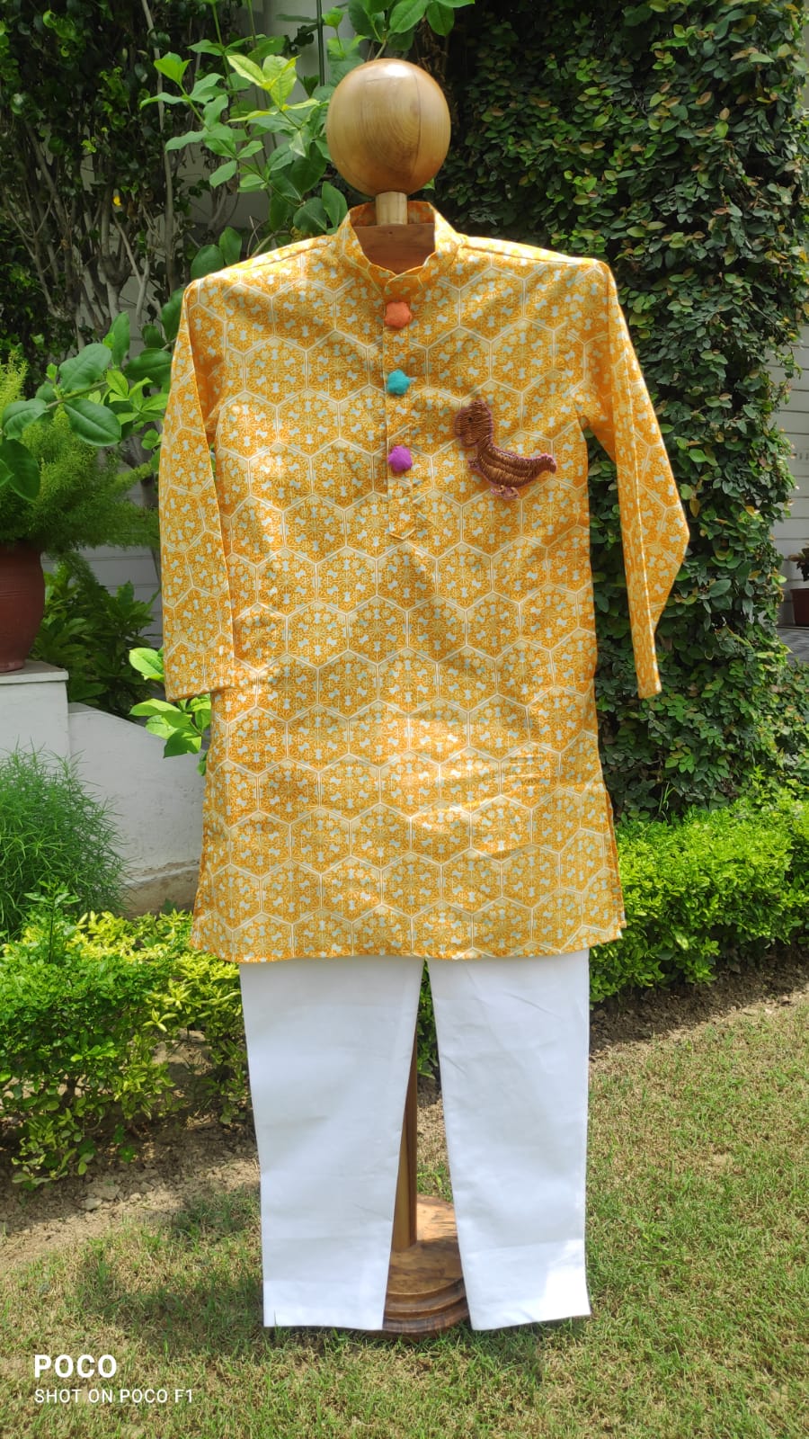 Golden Glow Kurta Set