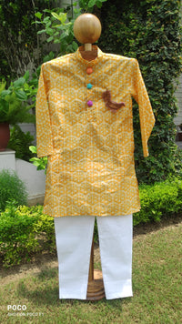 Golden Glow Kurta Set