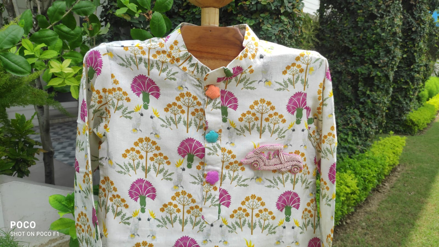 Tropical Bloom Kurta Set