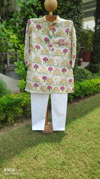 Tropical Bloom Kurta Set