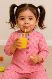 Pink Cotton Co-ord Set