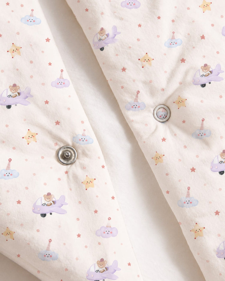Aeroplane Teddy Bamboo Baby Sleeping Bag