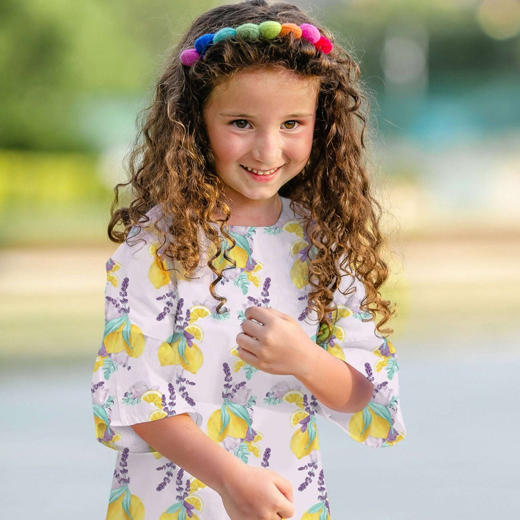 Girl wearing Anaario Aloha Sugar Rush Dress