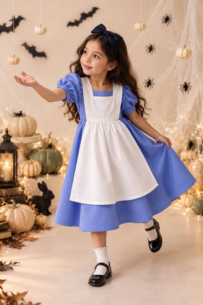 Alice in Wonderland Costume for kids by Anaario – Halloween fancy dress