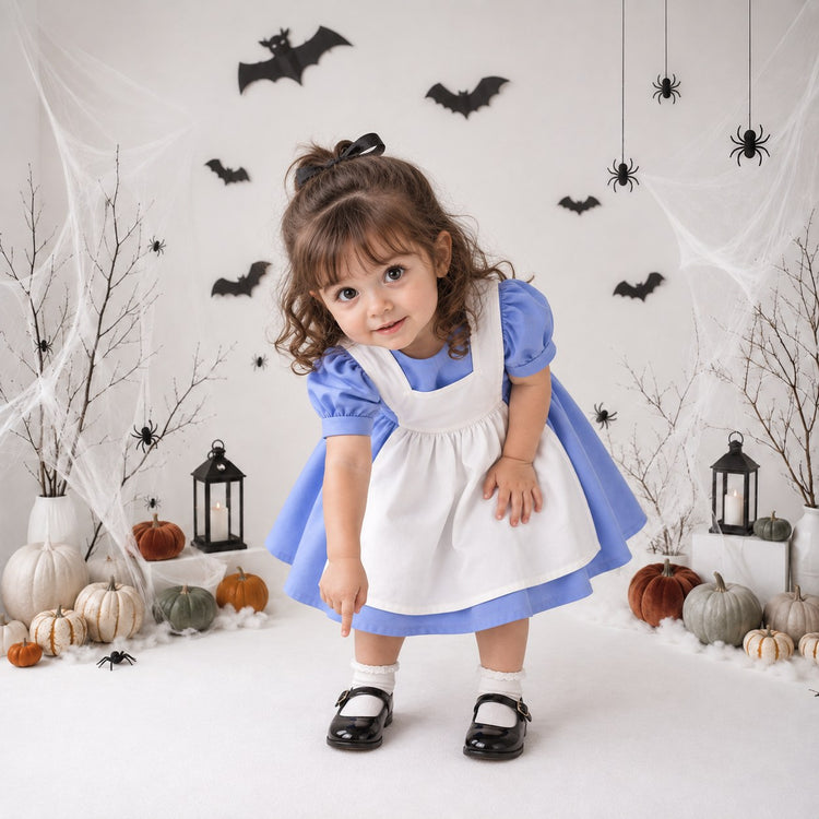 Alice in Wonderland Costume for kids by Anaario – Halloween fancy dress