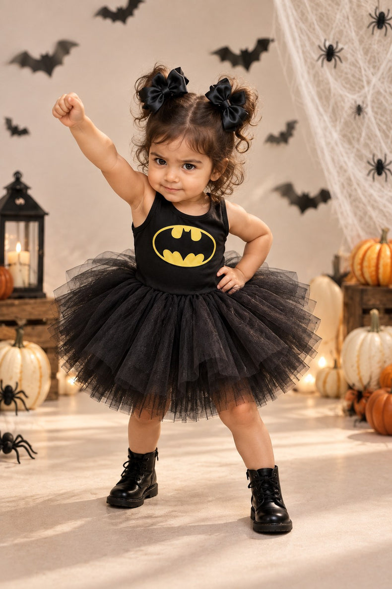 Batgirl Costume for kids by Anaario – Halloween fancy dress