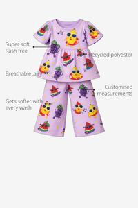 Anaario Fruity Surf Party Co-ord Set recycled polyester features