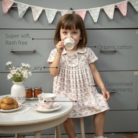 Anaario Blossom Belle Dress features - organic cotton, super soft and rash free, breathable, gets softer with every wash, customised measurements