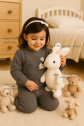 Anaario Grey Duck Fleece Set features - organic cotton, super soft and rash free, breathable, gets softer with every wash, customised measurements