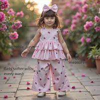 Anaario Pink Petal Co-ord Set features - organic cotton, super soft and rash free, breathable, gets softer with every wash, customised measurements