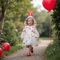 Anaario Precious Siena Dress features - organic cotton, super soft and rash free, breathable, gets softer with every wash, customised measurements